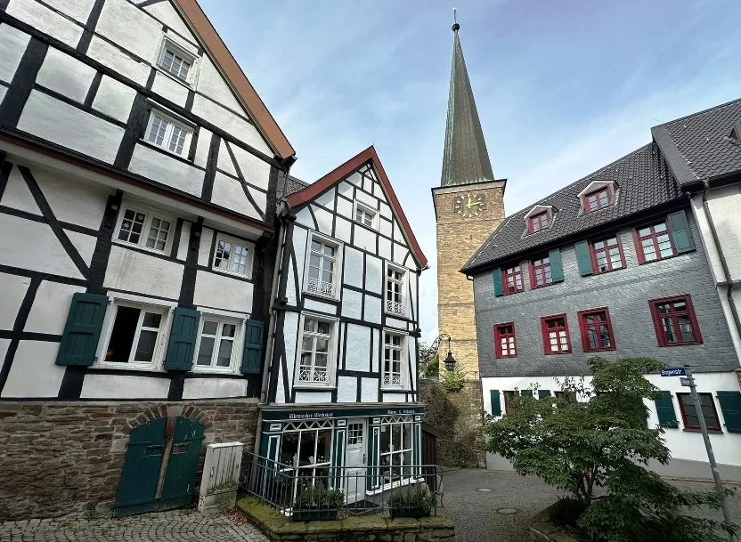 Mülheim an der Ruhr Geschichte: Historische Altstadt von Mülheim an der Ruhr, ein bedeutendes Zeugnis der Stadtgeschichte