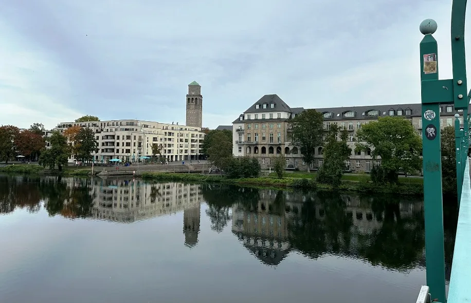 Industrielles Erbe und moderne Architektur der Stadt Mülheim an der Ruhr